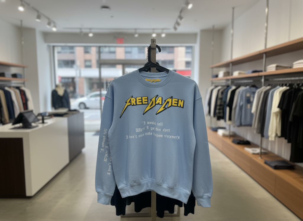 Free Da Men Powder Blue Starback