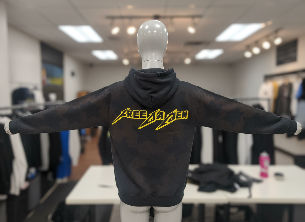 Free Da Men Black Starback Hoodie