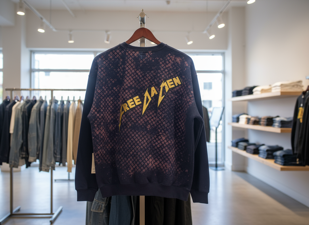 Free Da Men Royal Blue Waffle Back