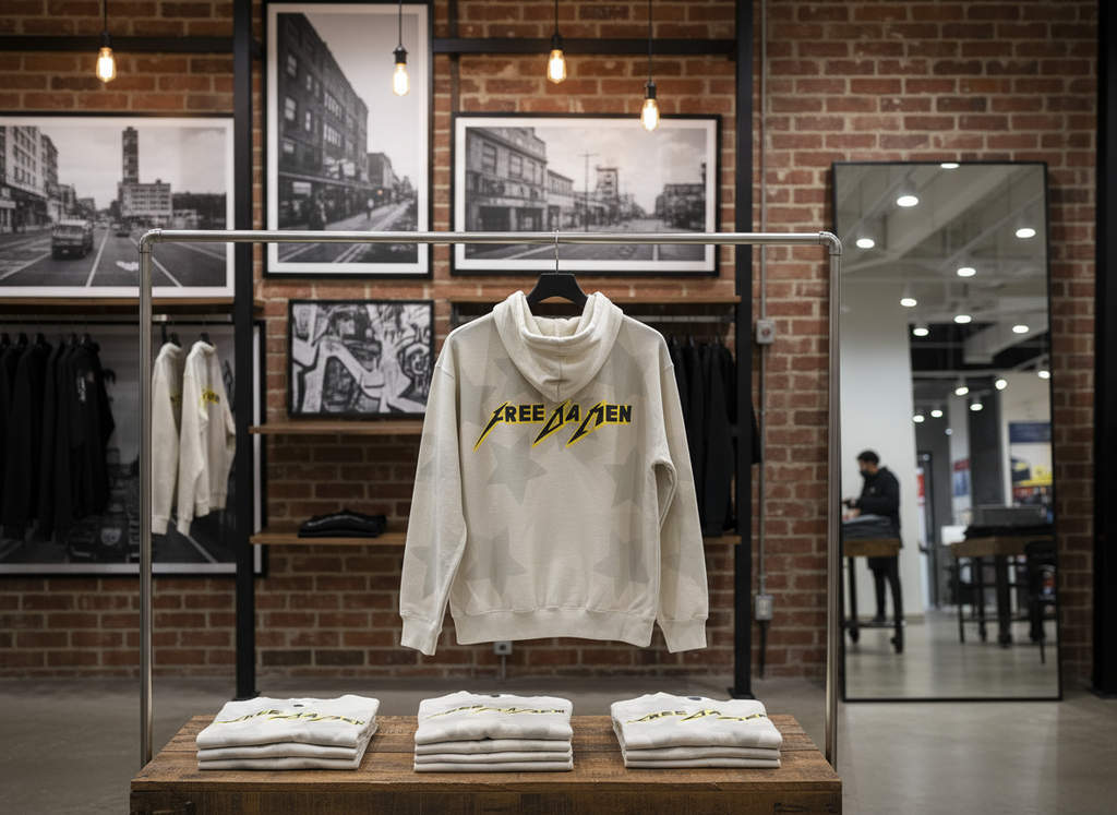 Free Da Men Tan Hooded Starback