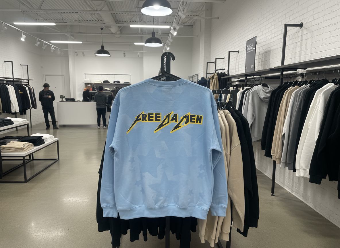 Free Da Men Powder Blue Starback