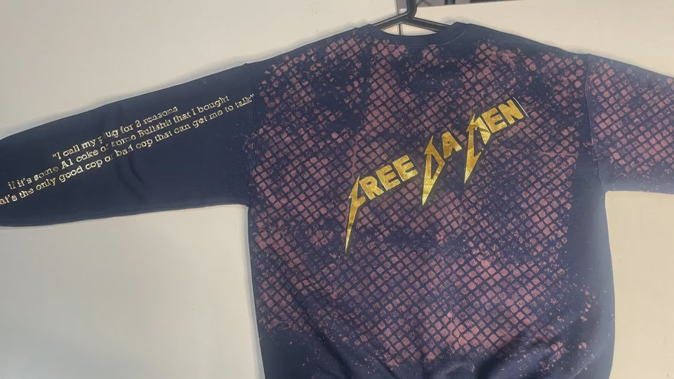 Free Da Men Royal Blue Waffle Back